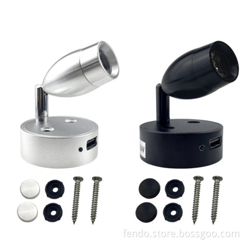 Universal RV Interior Magnetic LED Reading Light Ceiling Light with Touch Switch